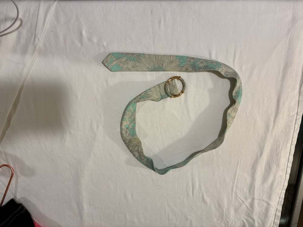 J. Crew Floral Cotton Belt